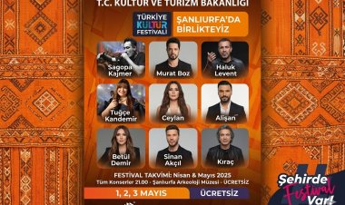 HEYECAN DORUKTA! ŞANLIURFA’DA KÜLTÜR YOLU FESTİVALİ BAŞLIYOR