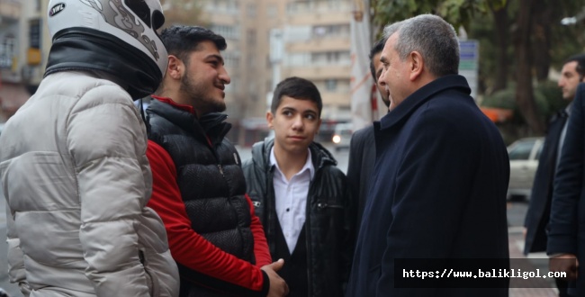 BAŞKAN BEYAZGÜL’DEN ESNAF ZİYARETİ