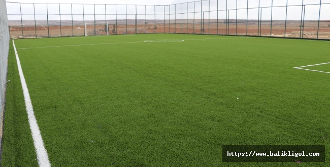 KARAKÖPRÜ KIRSALINDA SPOR YATIRIMLARI SÜRÜYOR