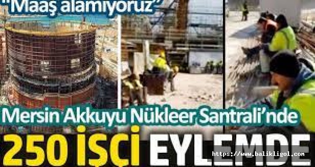 20 Milyar dolarlık Akkuyu Nükleer Santrali’nde işçi maaşları ödenmiyor iddiası