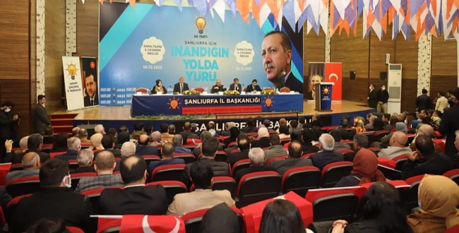 AK PARTİ ŞANLIURFA’DAN DARALTILMIŞ İL DANIŞMA MECLİSİ TOPLANTISI