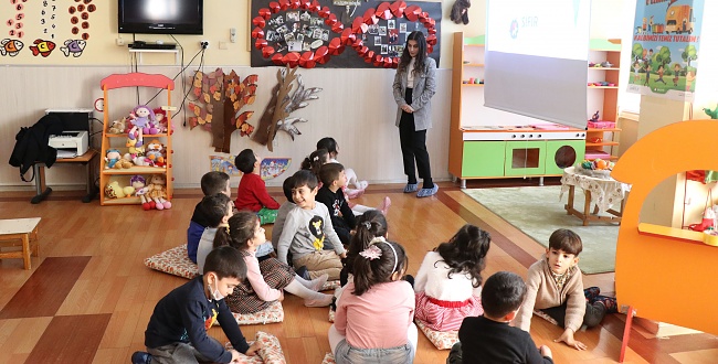 Urfa’da Öğrencilere Geri Dönüşüm Bilinci Aşılanıyor