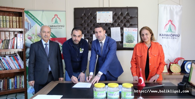 KARAKÖPRÜ'DE ATIK YAĞLARIN GERİ DÖNÜŞÜMÜ İÇİN PROTOKOL YAPILDI