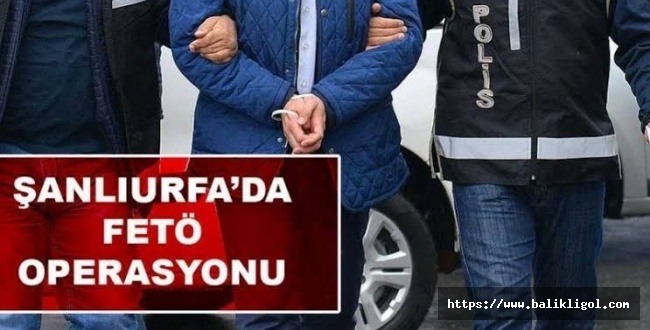 Şanlıurfa'da FETÖ Operasyonu! Öğretmen Çalıştığı Özel Okulda Yakalandı