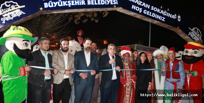 Urfa’da ramazan Sokağı Açıldı!