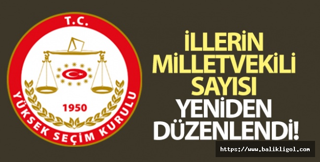 YSK Kararı Resmi Gazete'de Yayımlandı! Bazı illeri milletvekili sayısı değişti