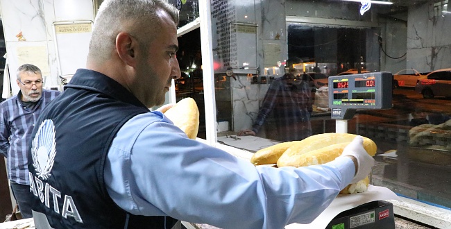 Zabıta Sahurda Fırınları Denetledi