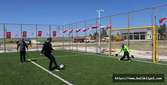 KARAKÖPRÜ’YE BİR SPOR TESİSİ DAHA KAZANDIRILDI