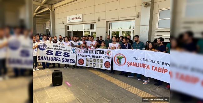 Urfa Tabipler Odası Başkanı Ezer: Çıkan Yasalar Sağlıkta Şiddeti Önlemiyor