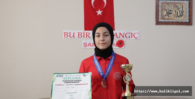 Urfalı Sporcu Rabia Demir Avrupa Şampiyonu Oldu