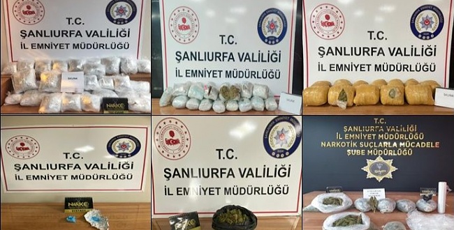 15 günlük narkotik bilançosu açıklandı