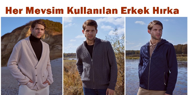 Her Mevsim Kullanılan Erkek Hırka