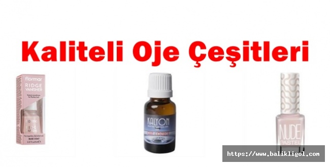 Rengârenk Oje Seçenekleri