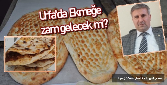 Urfa'da Ekmeğe zam gelecek mi? Fırıncılar odası başkanı Karaatlı'dan açıklama