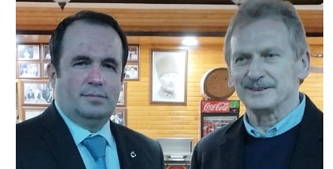 KASSAK Başkanı Salih Kurt, Alman Narkotik ve İstihbarat Şefi Thomas Pantelic’i ağırladı