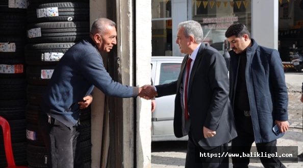 Başkan Beyazgül’den Esnaf Ziyareti