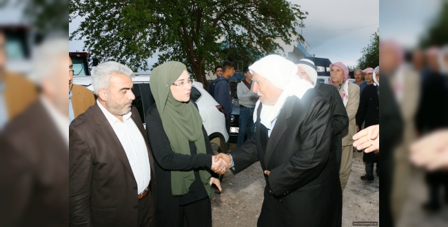 Milletvekili adayı Asuman Yazmacı İki Aile Arasındaki Husumeti Bitirdi