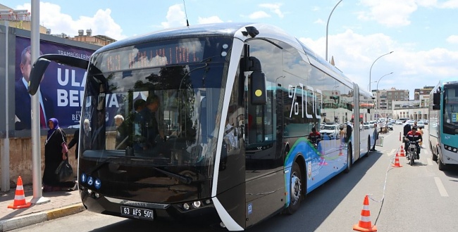 Şanlıurfalılardan trambüse büyük ilgi