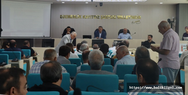 Urfa Belediye Meclisi İmar ve Bayındırlık komisyonu konularını görüştü
