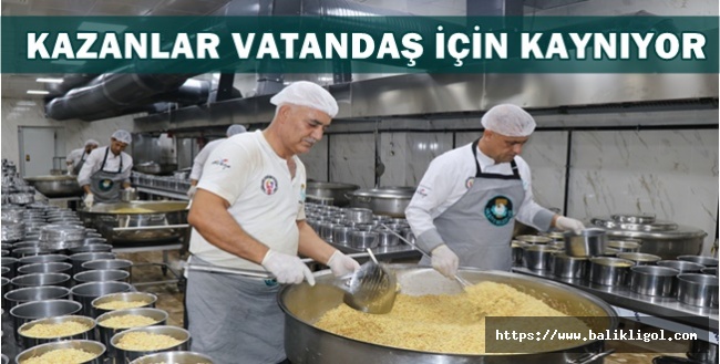 Bu Hizmet Urfa'da Veriliyor! 3 bin 248 kişiye yemek çıkıyor