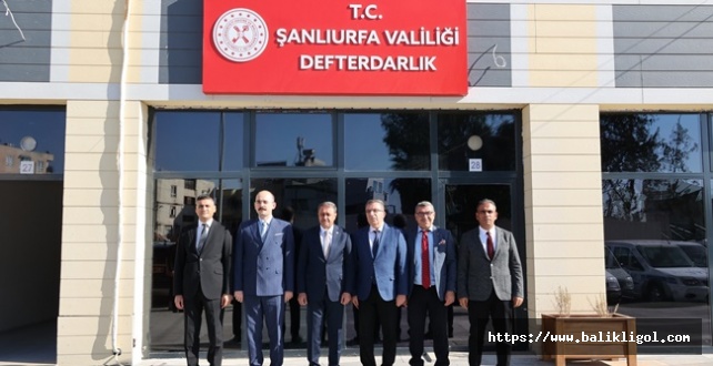 Vali Şıldak’tan Defterdarlık Ve Vergi Dairesine Ziyaret