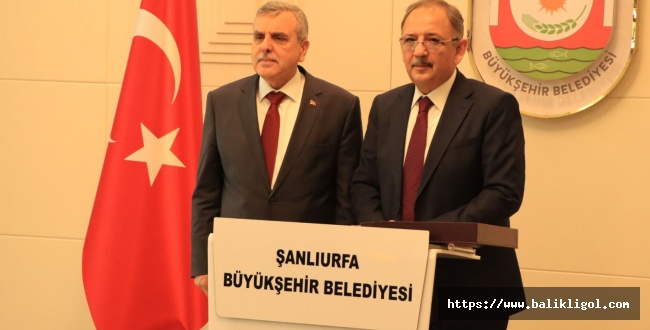 Bakan Özhaseki'den Başkan Beyazgül'e ziyaret