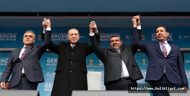 Erdoğan, Şanlıurfa mitinginde konuştu