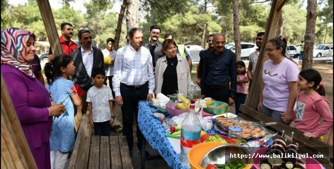 Şehit Aileleri İle Piknikte Buluştu