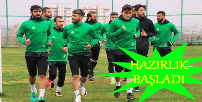 Şanlıurfaspor, Anadolu Selçukspor maçı hazırlığına başladı