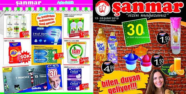 Şanmar'da indirimler devam ediyor İşte ürün fiyat listesi