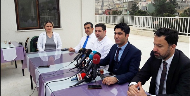 Balıklıgöl Devlet Hastanesi Başhekimi Ahmet Doblan basınla bir araya geldi