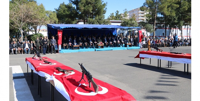 Urfa'da Güvenlik Korucuları Yemin Töreni Yapıldı