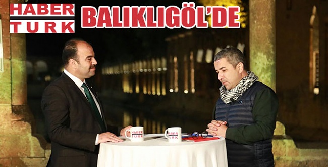 Haber Türk TV Balıklıgöl'de ana haberleri sundu