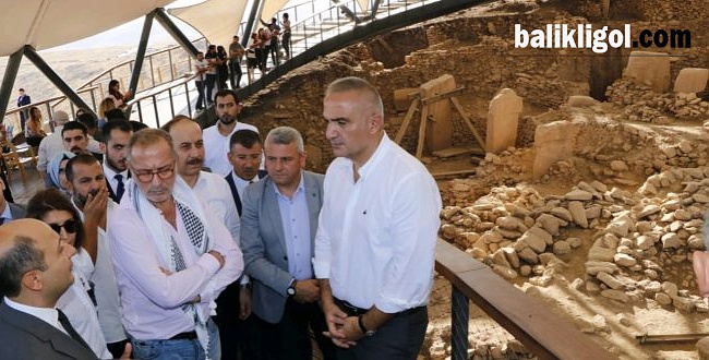 Kültür ve Turizm Bakanı Nuri Ersoy Göbeklitepe’de