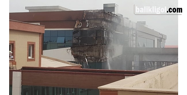 Harran Üniversitesinde Korkutan Yangın