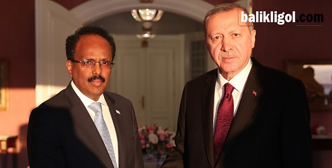 Erdoğan, Somali Cumhurbaşkanı Farmajo ile görüştü