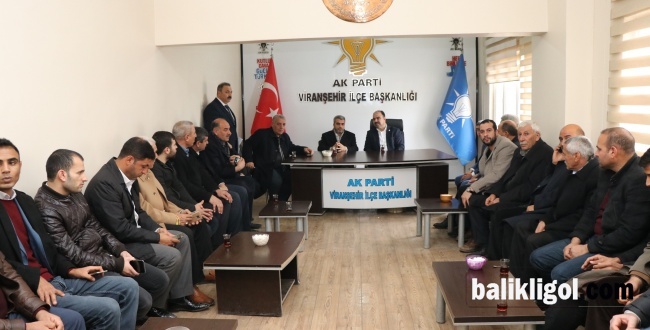 Başkan Çiftçi, Viranşehir'de Parti Teşkilatı İle Buluştu