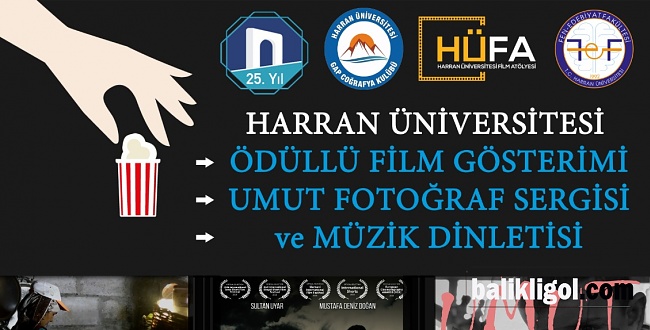Harran Üniversitesinde Film Gösterimi ve Söyleşi