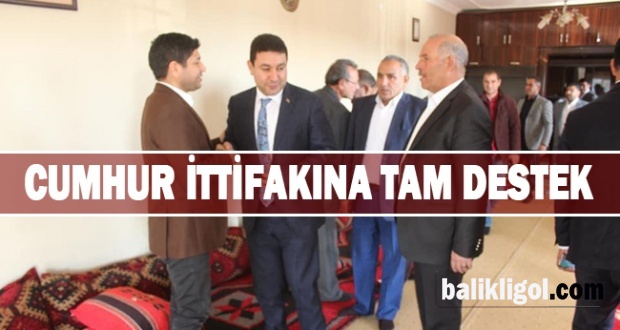 Mahmut Özyavuz AK Parti Aday Adaylarından Destek aldı