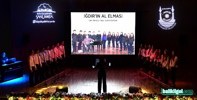 Şanlıurfa Büyükşehir Belediyesi Gençlik Korosundan konser