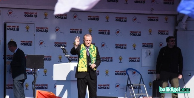 Erdoğan Urfa'da Konuştu: Trenden İnen Bir Daha Binemez