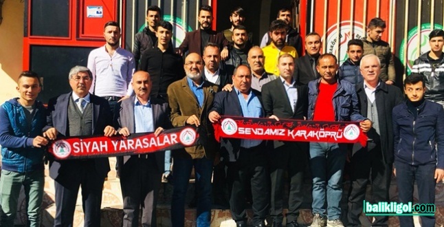Karaköprü Belediyespor, Taraftarlar Derneğini Ziyaret Etti