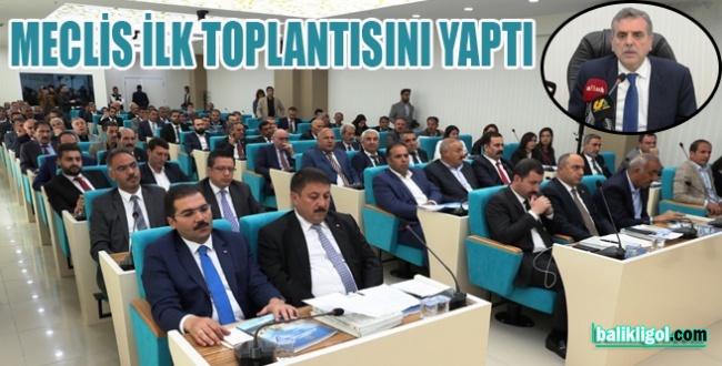 Şanlıurfa Büyükşehir Belediye Meclisi ilk toplantısı ile yeni dönemi başlattı