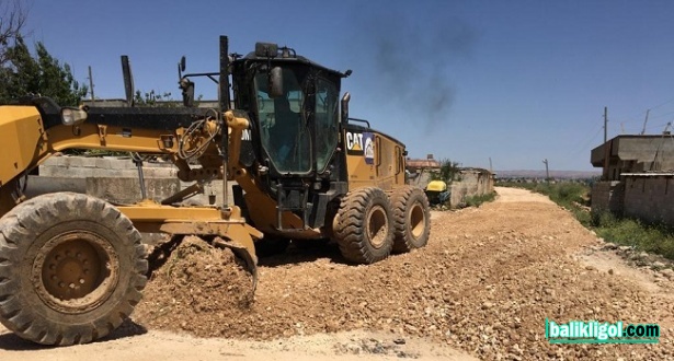 Eyyübiye'deki 4 kırsal mahalleye stabilize yol yapılıyor