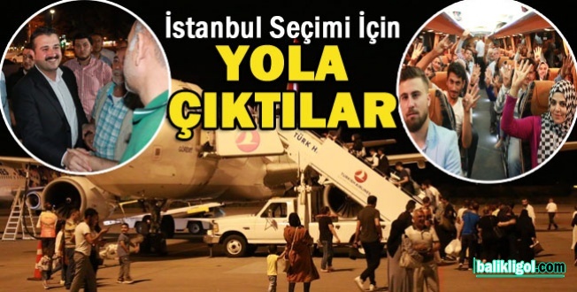 Oy Kullanacak Urfalılar İstanbula Hareket Ettiler