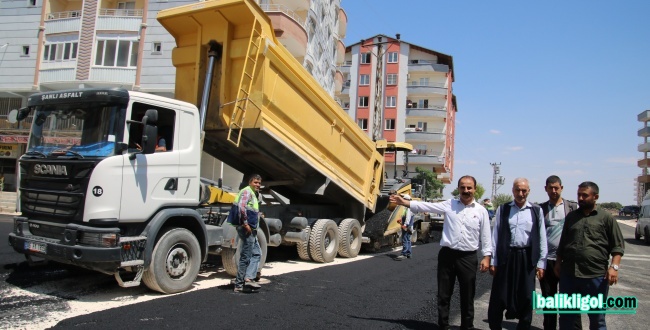 Büyükşehir Belediyesi Siverek’te Asfaltlama Çalışmaları Başlattı