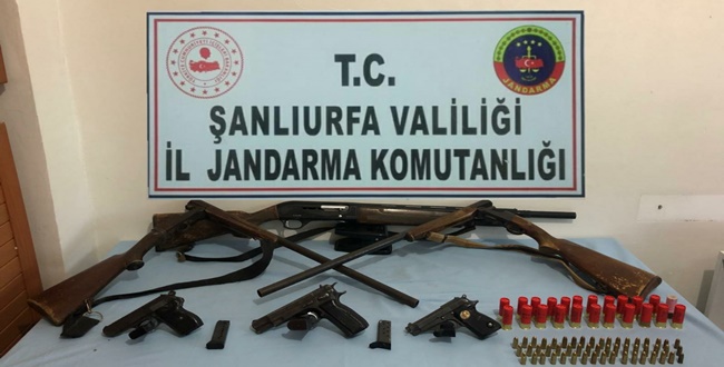 Viranşehir İlçesinde Silah Kaçakçılarına Operasyon