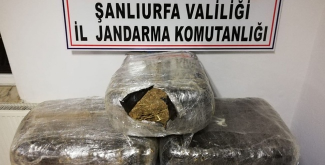 Şanlıurfa'da Uyuşturucu Operasyonu: 3 tutuklama