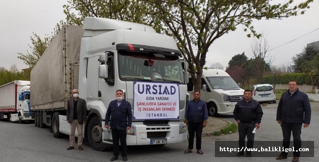 İstanbul'dan Urfa'ya Binlerce Koli Yardım Gönderdiler