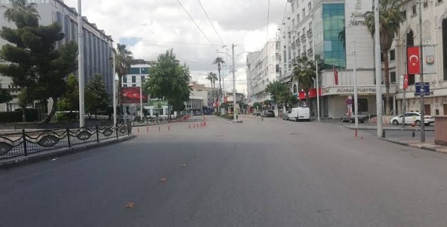 Şanlıurfa Caddelerinde Koronavirüs Sessizliği